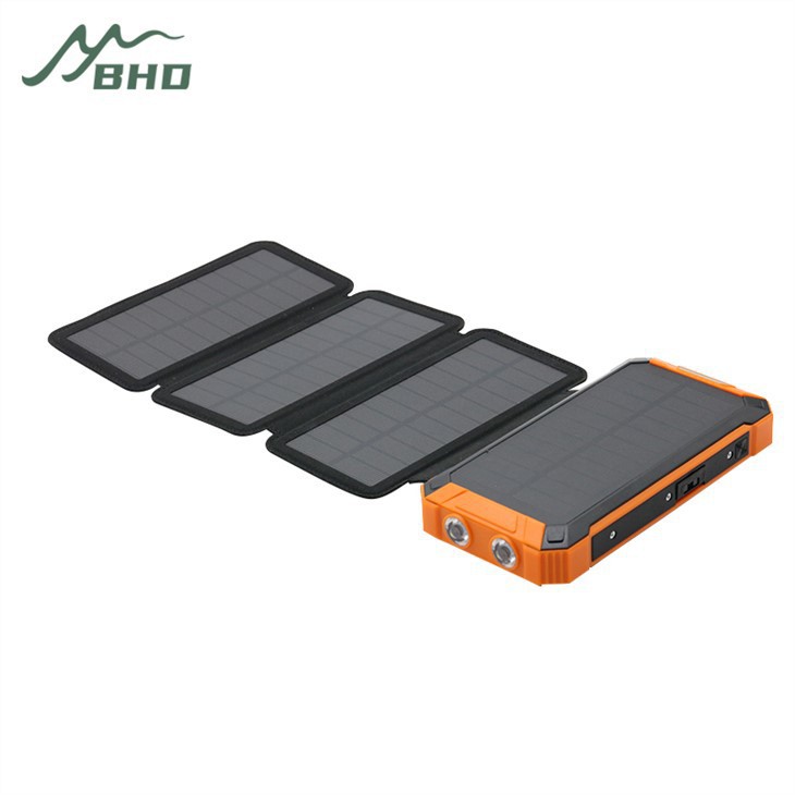 ソーラーパネルポータブル充電器